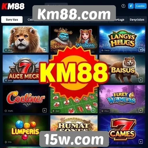 Jogos mais populares no Km88.com em comparação